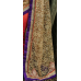 Radiant Red Colored Embroidered Net Georgette Saree